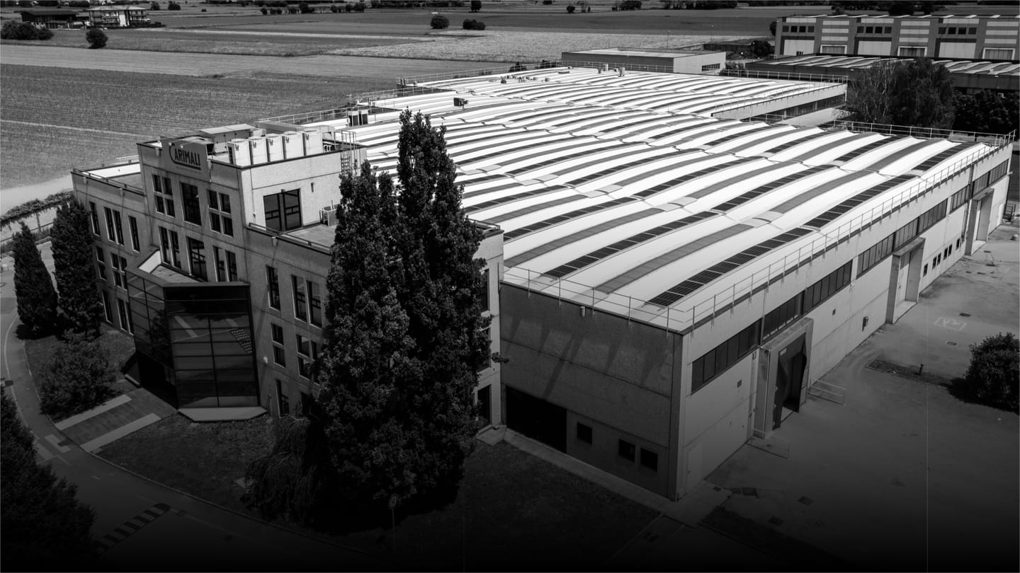 VEA Group plant roof with solar panels, Chignolo d'Isola